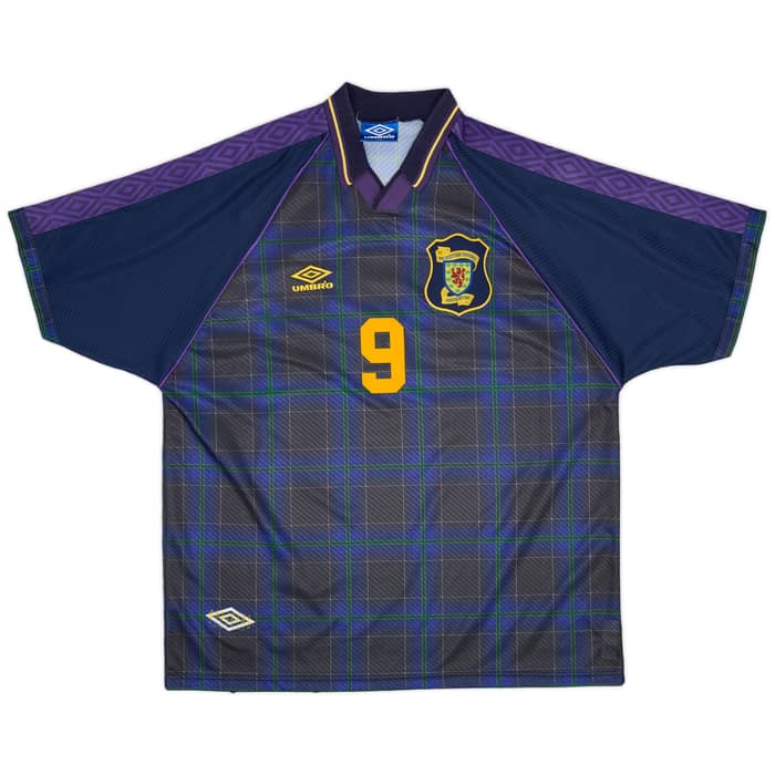 1994-96 Scotland Home Shirt McCoist #9 - 9/10 - (XXL)