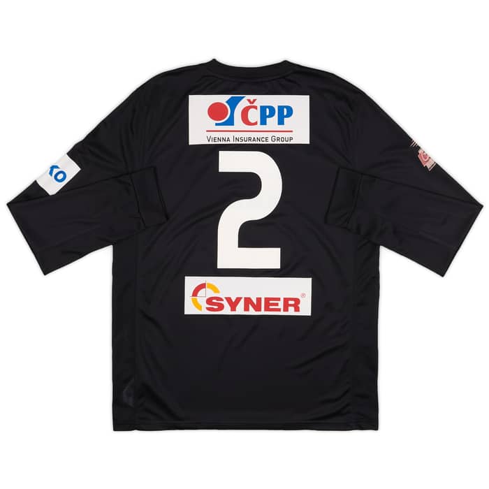 2013-14 FK Jablonec Player Issue Away L/S Shirt # - 9/10