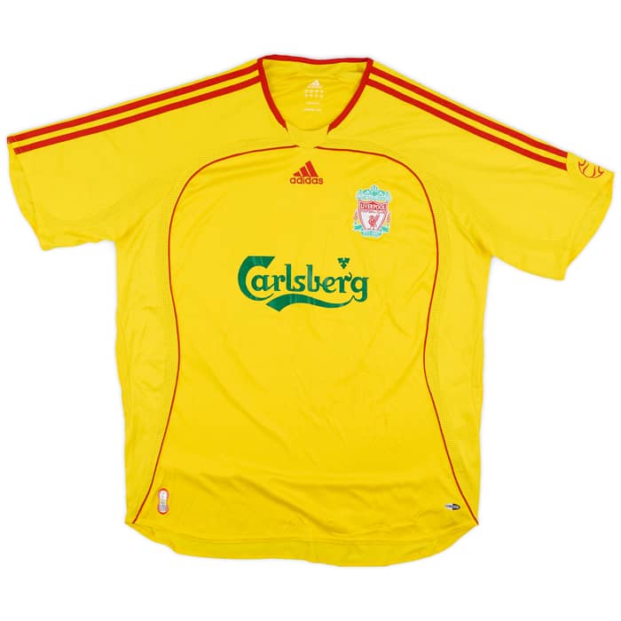2006-07 Liverpool Away Shirt Gerrard #8 - 5/10 - (XL)