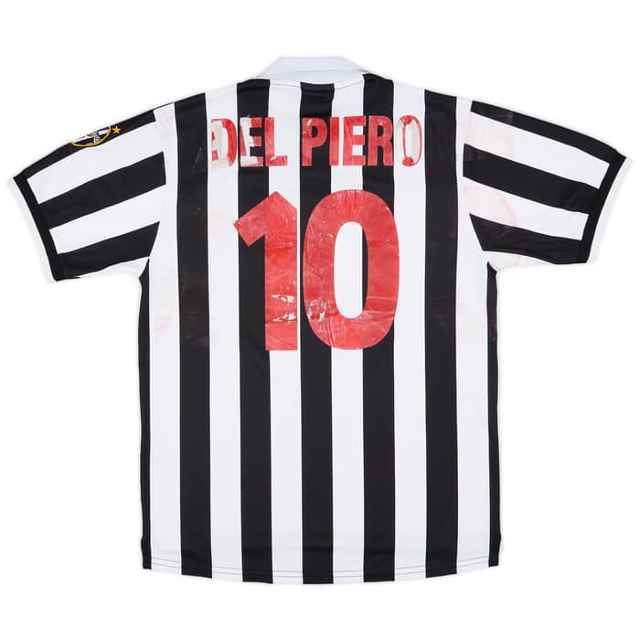1998-99 Juventus Home Shirt Del Piero #10 - 4/10 - (L)