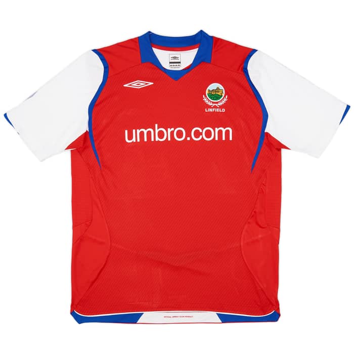 2008-09 Linfield Away Shirt - 10/10 - (L)