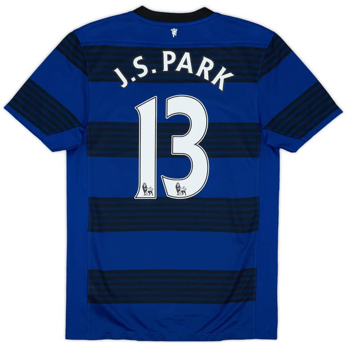 2011-13 Manchester United Away Shirt J.S. Park #13 - 9/10 - (S)