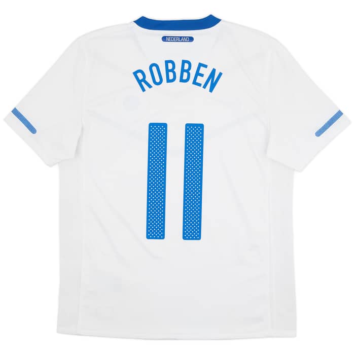 2010-11 Netherlands Away Shirt Robben #11 - 6/10 - (M)