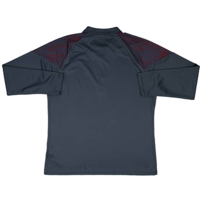 2023-24 Manchester City Staff Issue 1/4 Zip Training Top #PG (Guardiola) - 9/10 - (L)