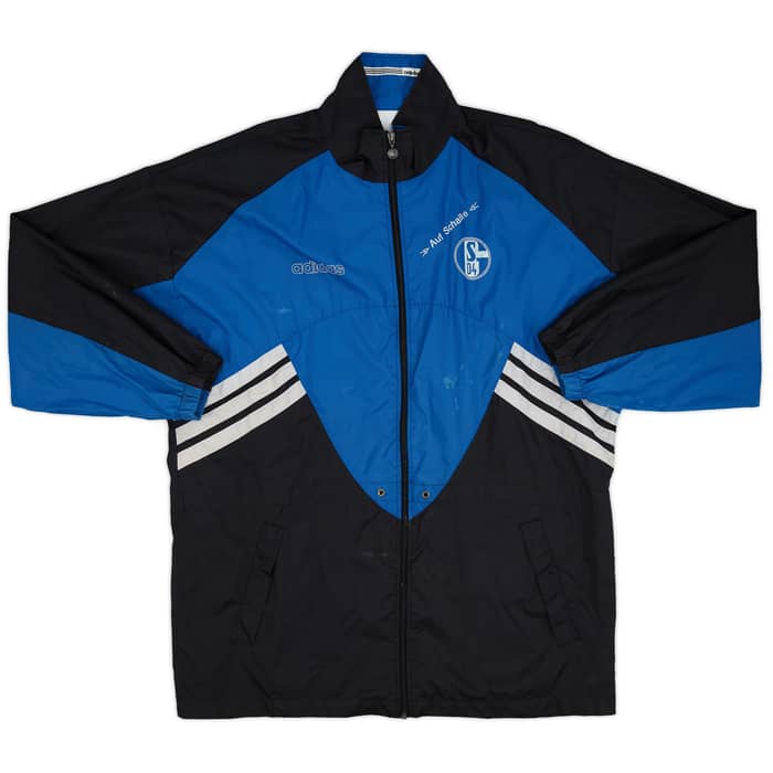 1996-97 Schalke adidas Rain Jacket - 5/10 - (L/XL)