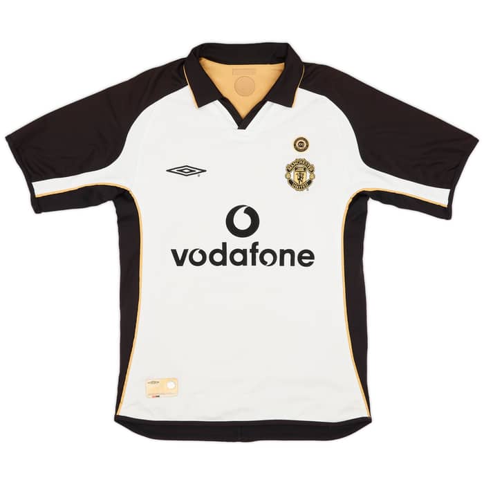 2001-02 Manchester United Centenary Away/Third Shirt Scholes #18 - 5/10 - (M)