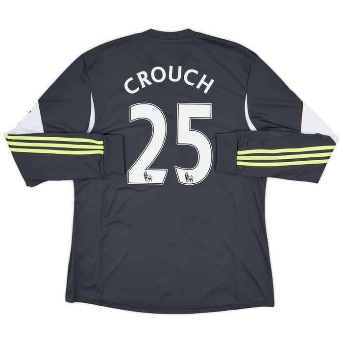 2013-14 Stoke City '150 Years' Away L/S Shirt Crouch #25 - 8/10 - (XL)