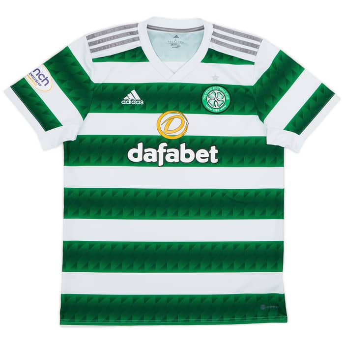 2022-23 Celtic Home Shirt - 8/10 - (L)