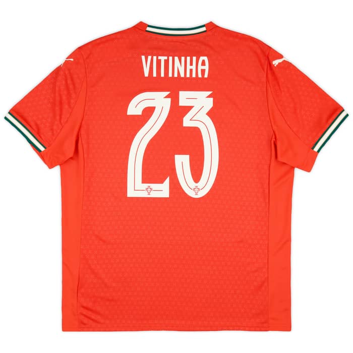 2025-26 Portugal Home Shirt Vitinha #23