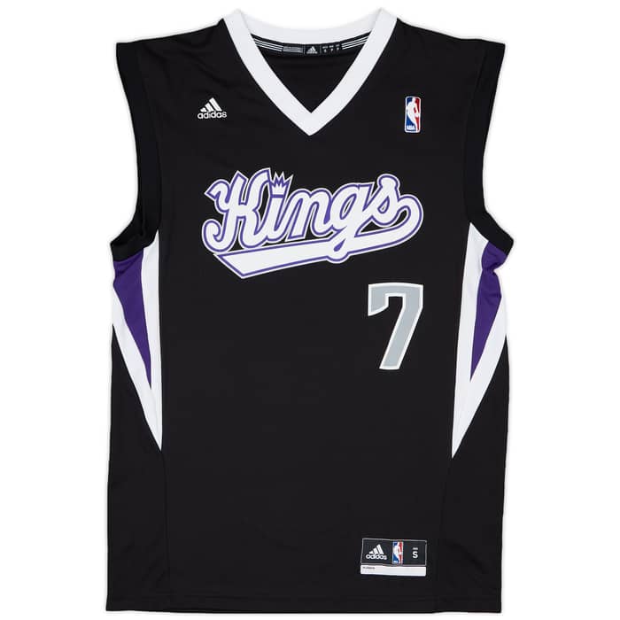 2011-14 Sacramento Kings Fredette #7 adidas Alternate Jersey - 9/10 - (S)
