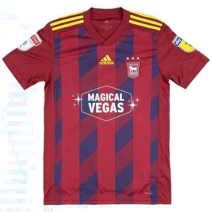 2019-20 Ipswich Match Issue Away Shirt Dobra #36