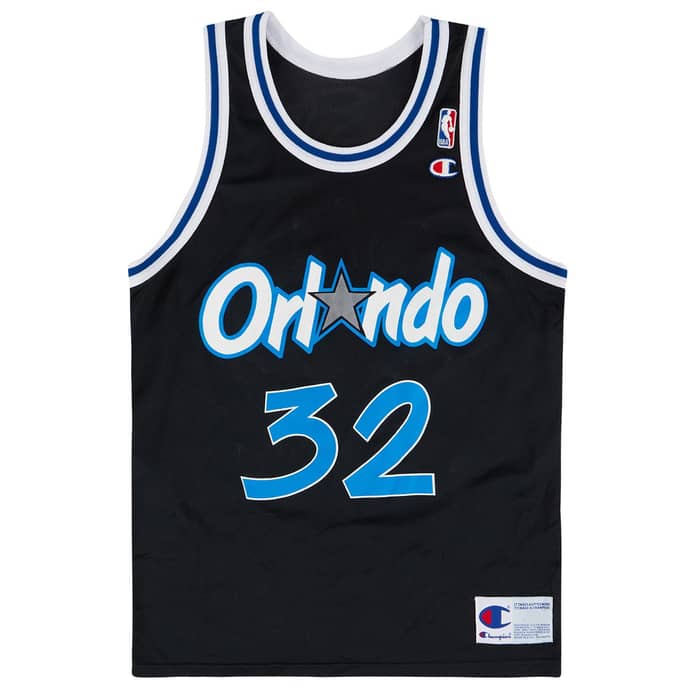 1995-96 Orlando Magic O'Neal #32 Champion Jersey (Alternate) XL