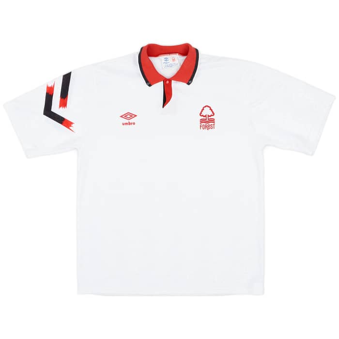 1991-93 Nottingham Forest Away Shirt - 9/10 - (L)