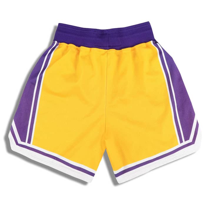 1990s LA Lakers Champion Shorts (Home) XS