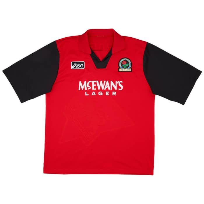 1995-96 Blackburn Rovers Away Shirt Shearer #9 - 8/10 - (XL)
