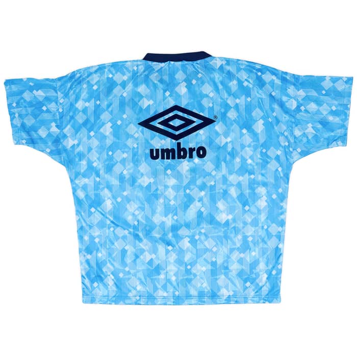 1990-92 England Player Issue Umbro Training Shirt (Hodge)