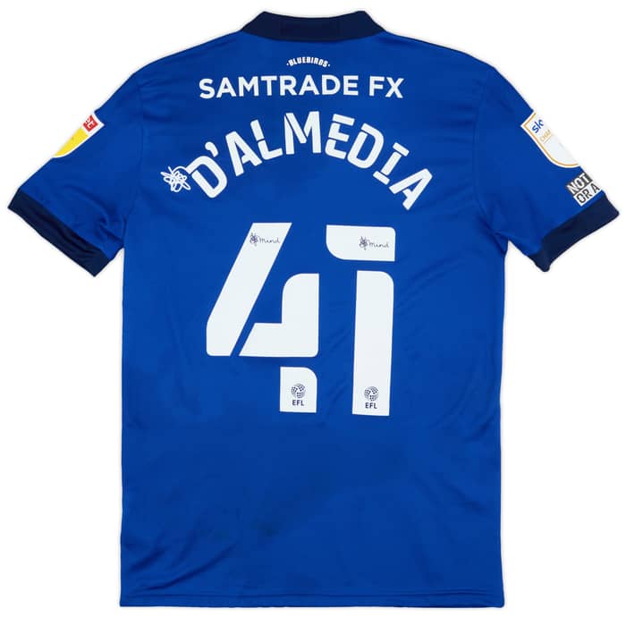 2021-22 Cardiff Match Issue Home Shirt D'Almedia #41