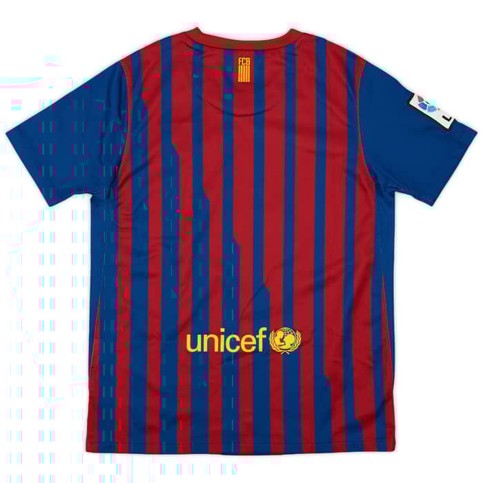 2011-12 Barcelona Home Shirt - 9/10 - (M.Boys)