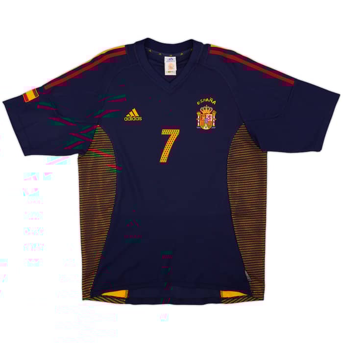 2002-04 Spain Third Shirt Raul #7 - 8/10 - (M)