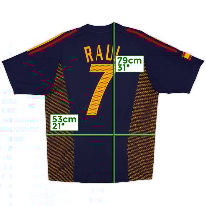 2002-04 Spain Third Shirt Raul #7 - 8/10 - (M)
