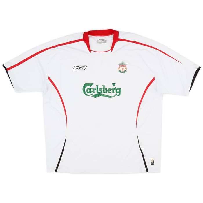 2005-06 Liverpool Away Shirt Fowler #11 - 6/10 - (XXL)