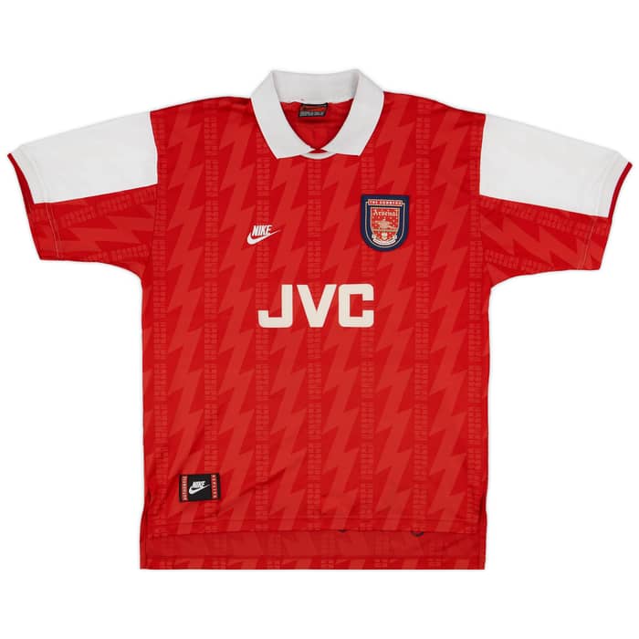 1994-96 Arsenal Home Shirt Wright #8 - 8/10 - (XL)