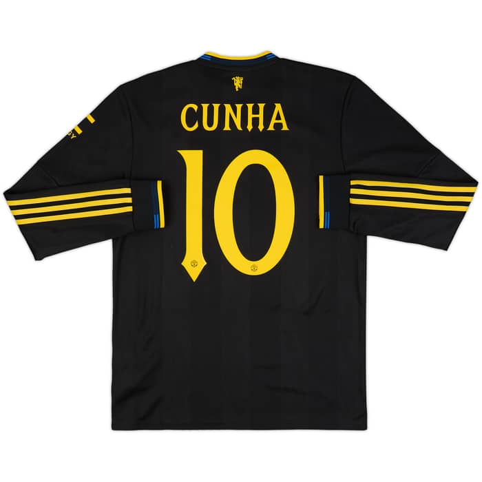 2025-26 Manchester United Authentic Third L/S Shirt Cunha #10