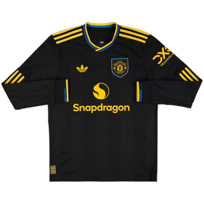 2025-26 Manchester United Authentic Third L/S Shirt Cunha #10