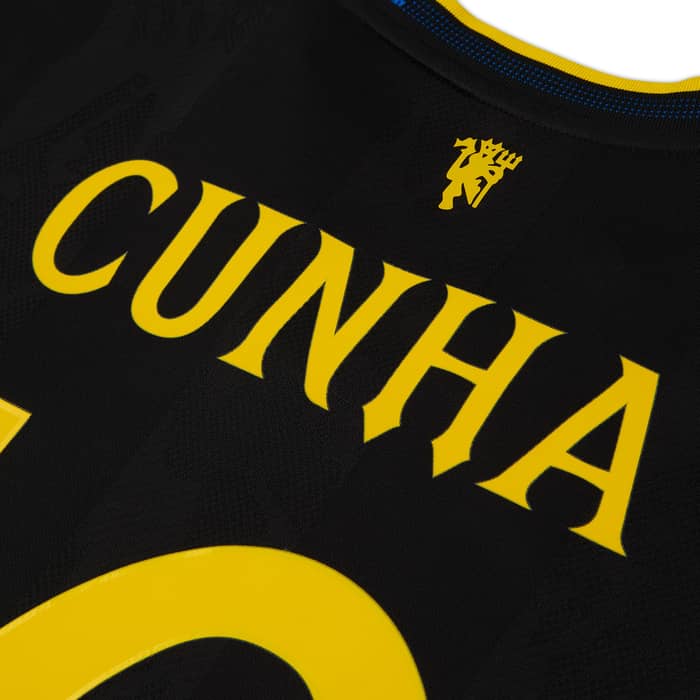 2025-26 Manchester United Authentic Third L/S Shirt Cunha #10