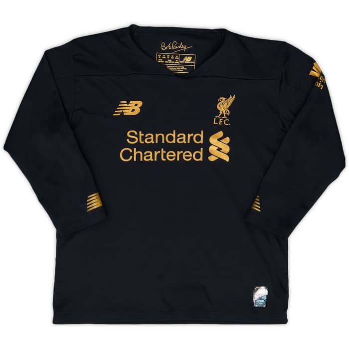 2019-20 Liverpool GK Shirt - 8/10 - (4-5Years)