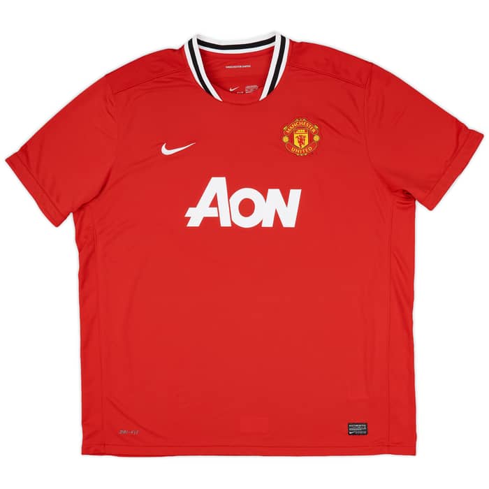 2011-12 Manchester United Home Shirt Rooney #10 - 9/10 - (3XL)