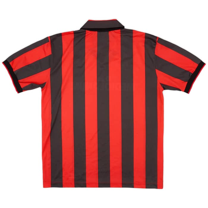 1991-92 AC Milan Home Shirt - 6/10 - (L)