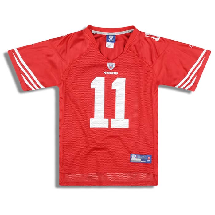 2009-11 San Francisco 49ers Smith #11 Reebok On Field Jersey (Home) Y