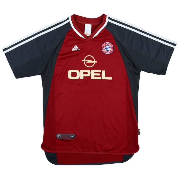 2001-02 Bayern Munich Home Shirt Scholl #7 - 6/10 - (XL.Boys)