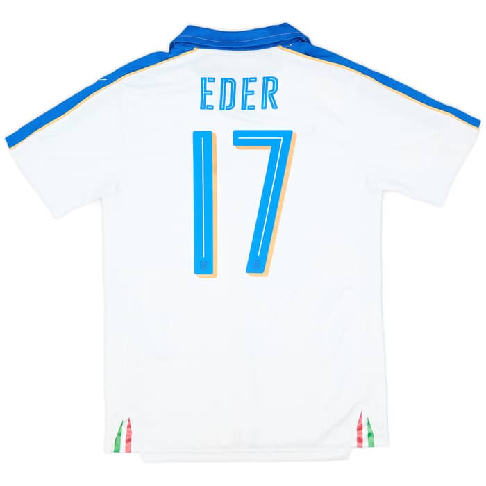 2016-17 Italy Away Shirt Eder #17 - 8/10 - (M)