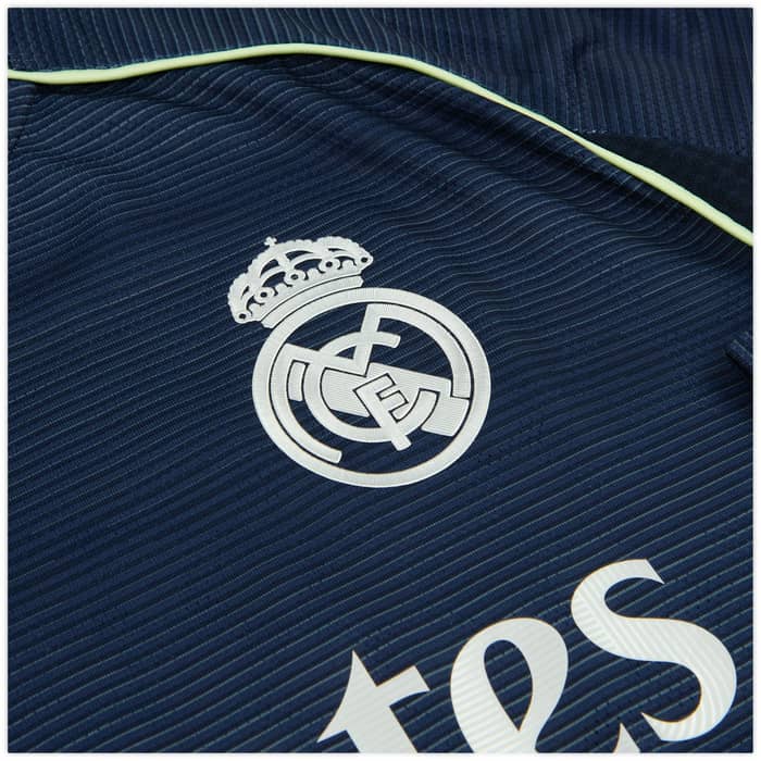 2025-26 Real Madrid Authentic Away L/S Shirt Mbappe #10