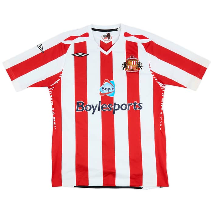2008-09 Sunderland Home Shirt Yorke #19 - 7/10 - (M)