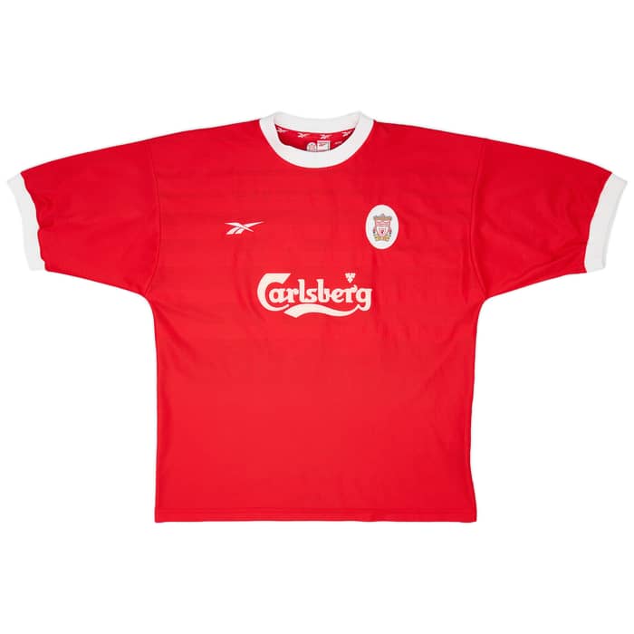 1998-00 Liverpool Home Shirt Carragher #23 - 9/10 - (XL)