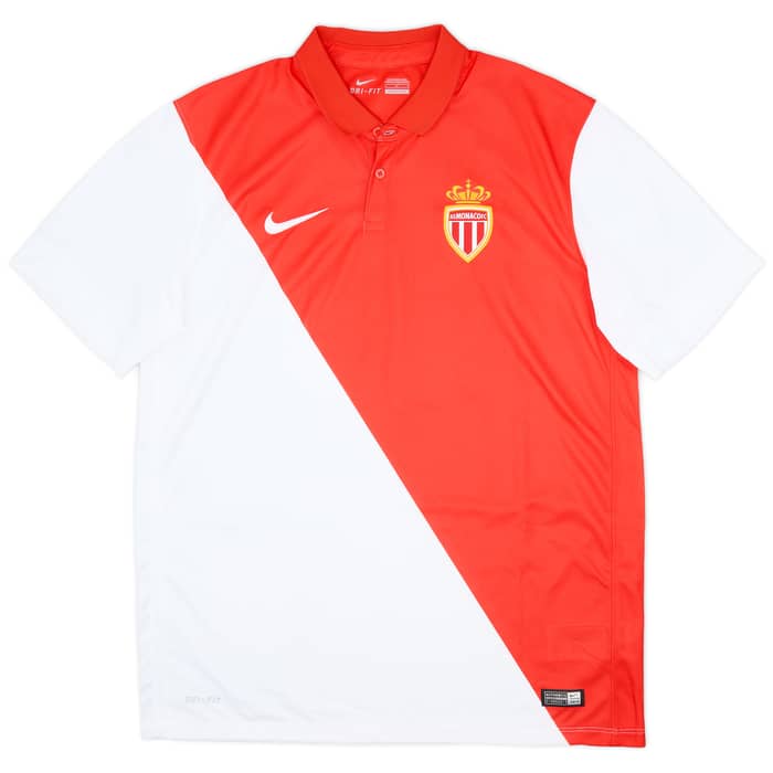 2014-15 Monaco Home Shirt Bernardo #15 - 7/10 - (L)