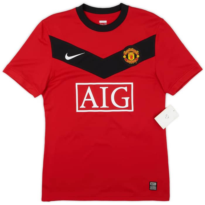 2009-10 Manchester United Player Issue Home Shirt Rooney #10 (M)