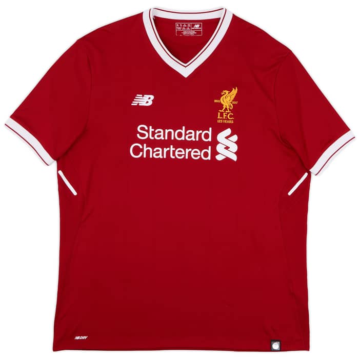 2017-18 Liverpool 125 Years Home Shirt Firmino #9 - 8/10 - (XL)