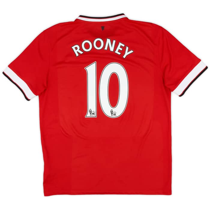 2014-15 Manchester United Home Shirt Rooney #10 - 5/10 - (L)