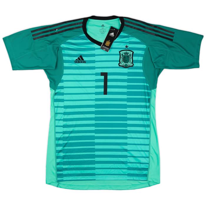 2018-19 Spain GK Shirt De Gea #1 (M)