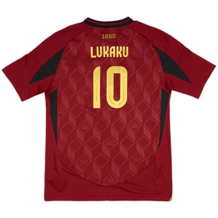 2024-25 Belgium Home Shirt Lukaku #10 (KIDS)