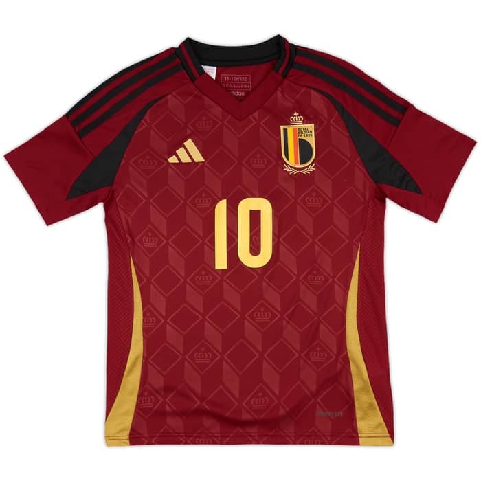 2024-25 Belgium Home Shirt Lukaku #10 (KIDS)