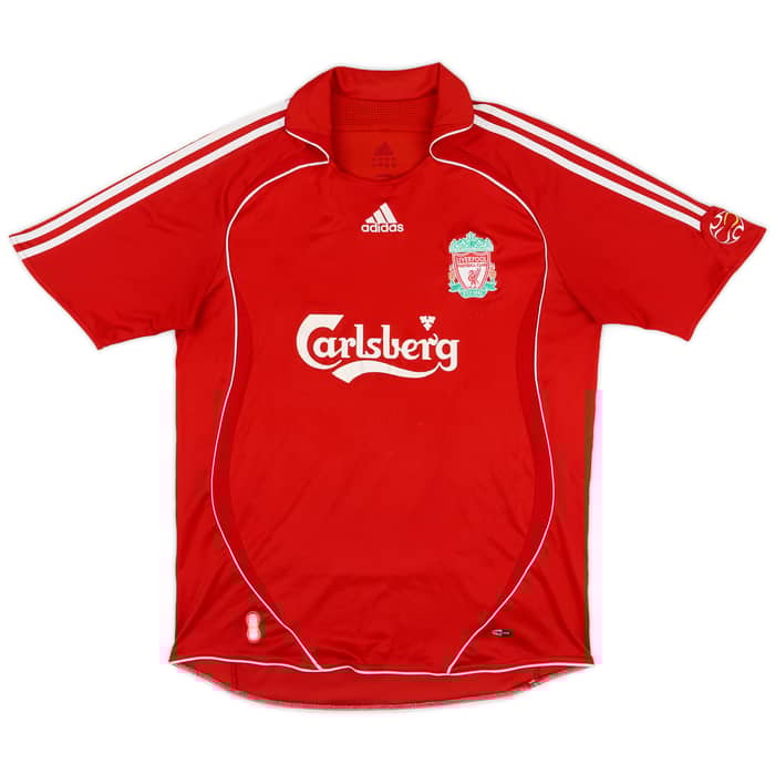 2006-08 Liverpool Home Shirt Alonso #14 - 6/10 - (L)