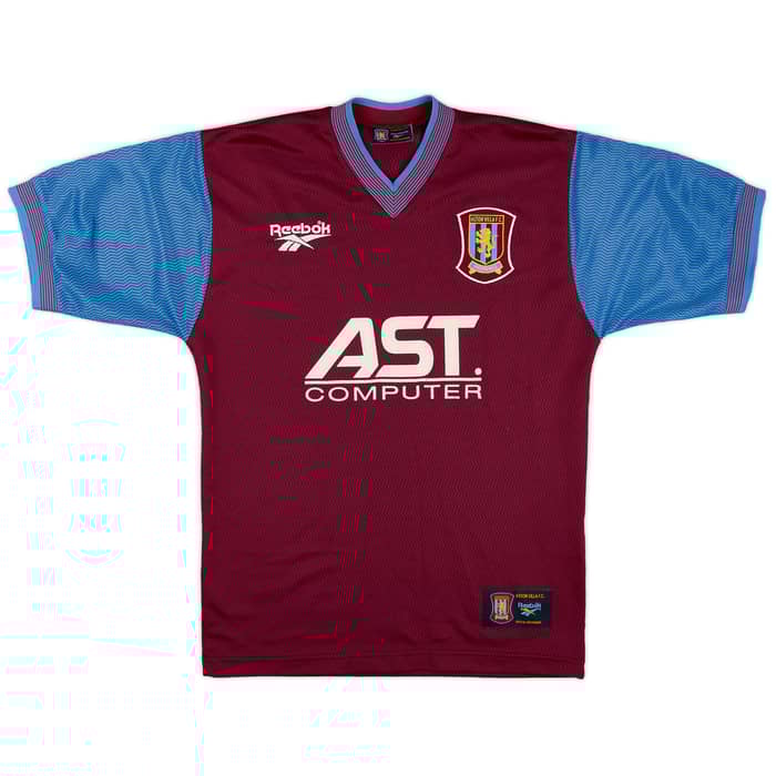 1997-98 Aston Villa Home Shirt Ehiogu #5 - 7/10 - (S)