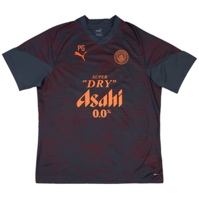 2023-24 Manchester City Staff Issue Training Shirt #PG (Guardiola) - As New - (XL)