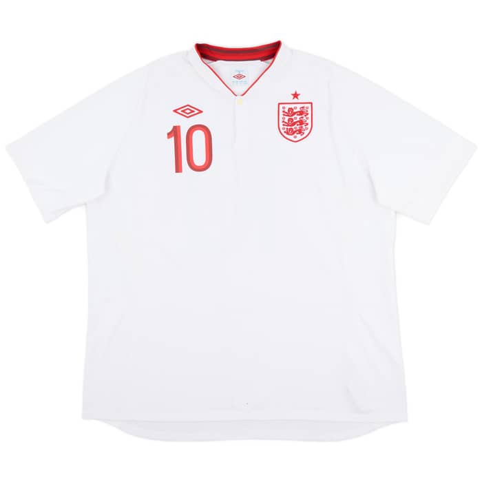 2012-13 England Home Shirt Rooney #10 - 6/10 - (3XL)