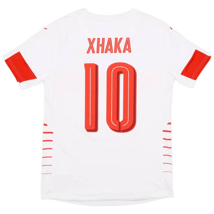 2016-17 Switzerland Away Shirt Xhaka #10 - 7/10 - (S)